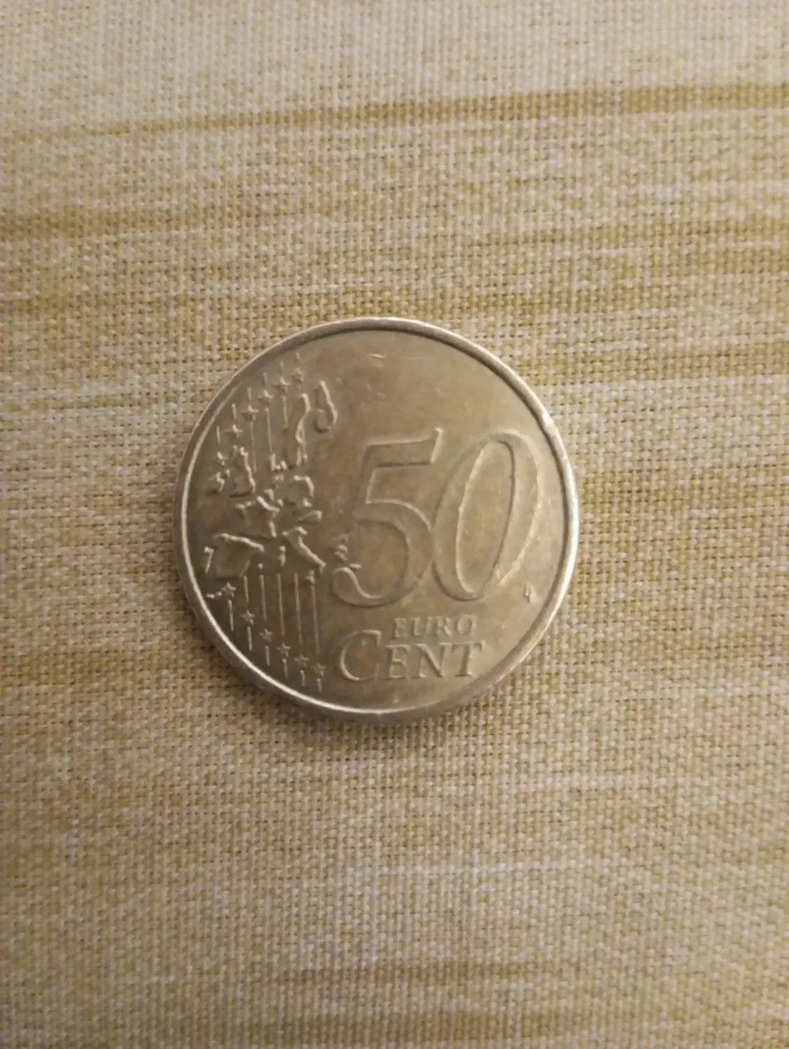 50 یورو سنت کلکسیونی قدیمی|کلکسیون سکه، تمبر، اسکناس|شهریار, رزکان|دیوار