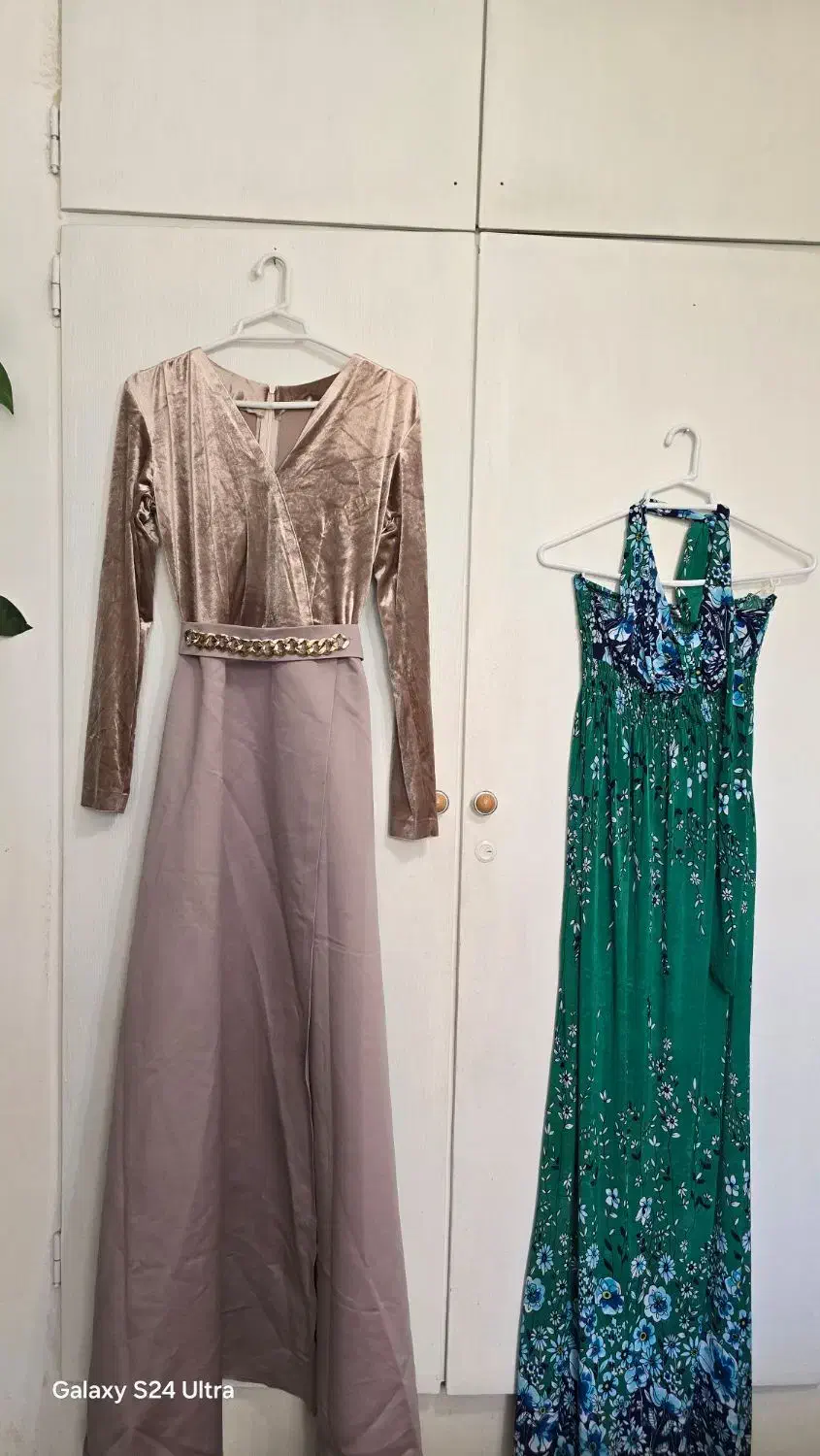 لباس مجلسی مزونی نو و در حد نو|لباس|شیراز, صنایع الکترونیک|دیوار