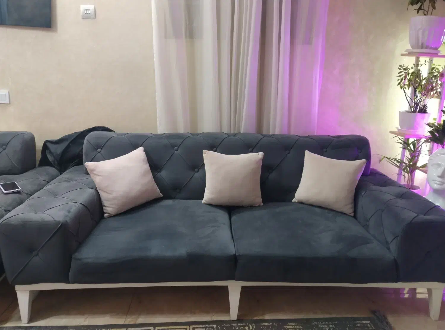 مبل 7 نفره چِستر|مبلمان خانگی و میز عسلی|پاکدشت, پاکدشت (مامازند)|دیوار