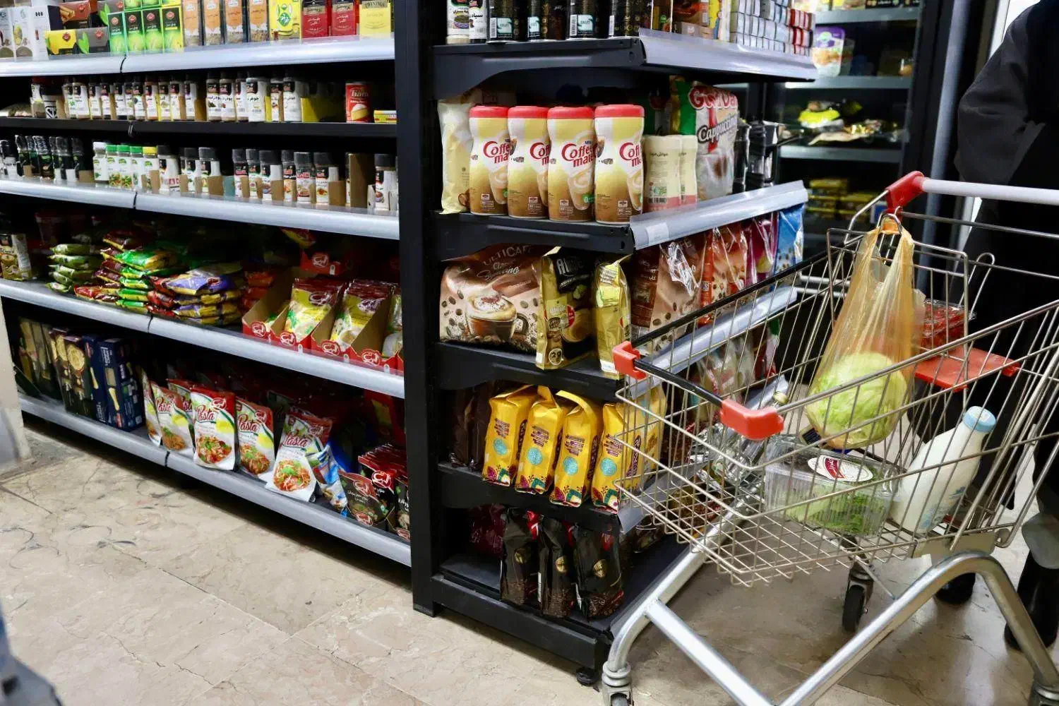 قفسه فلزی.قفسه دیواری.قفسه فروشگاهی.قفسه وسط مغازه|فروشگاه و مغازه|خرم‌آباد, |دیوار