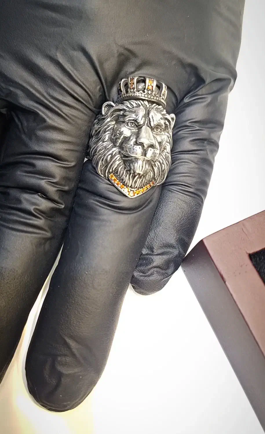 انگشتر نقره شیر الفا|جواهرات|طرقبه, |دیوار