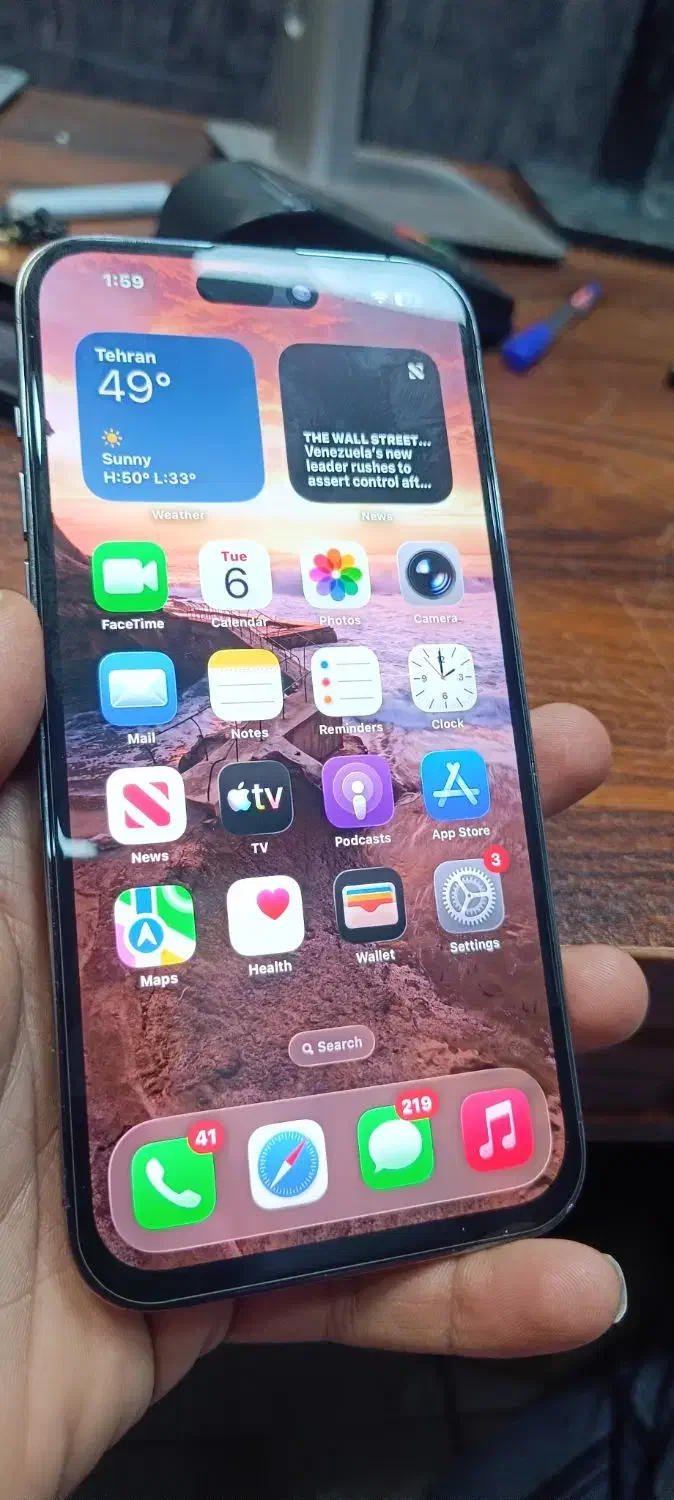 ایفون ۱۴ پرومکس ۲۵۶|موبایل|اهواز, باغ شیخ|دیوار