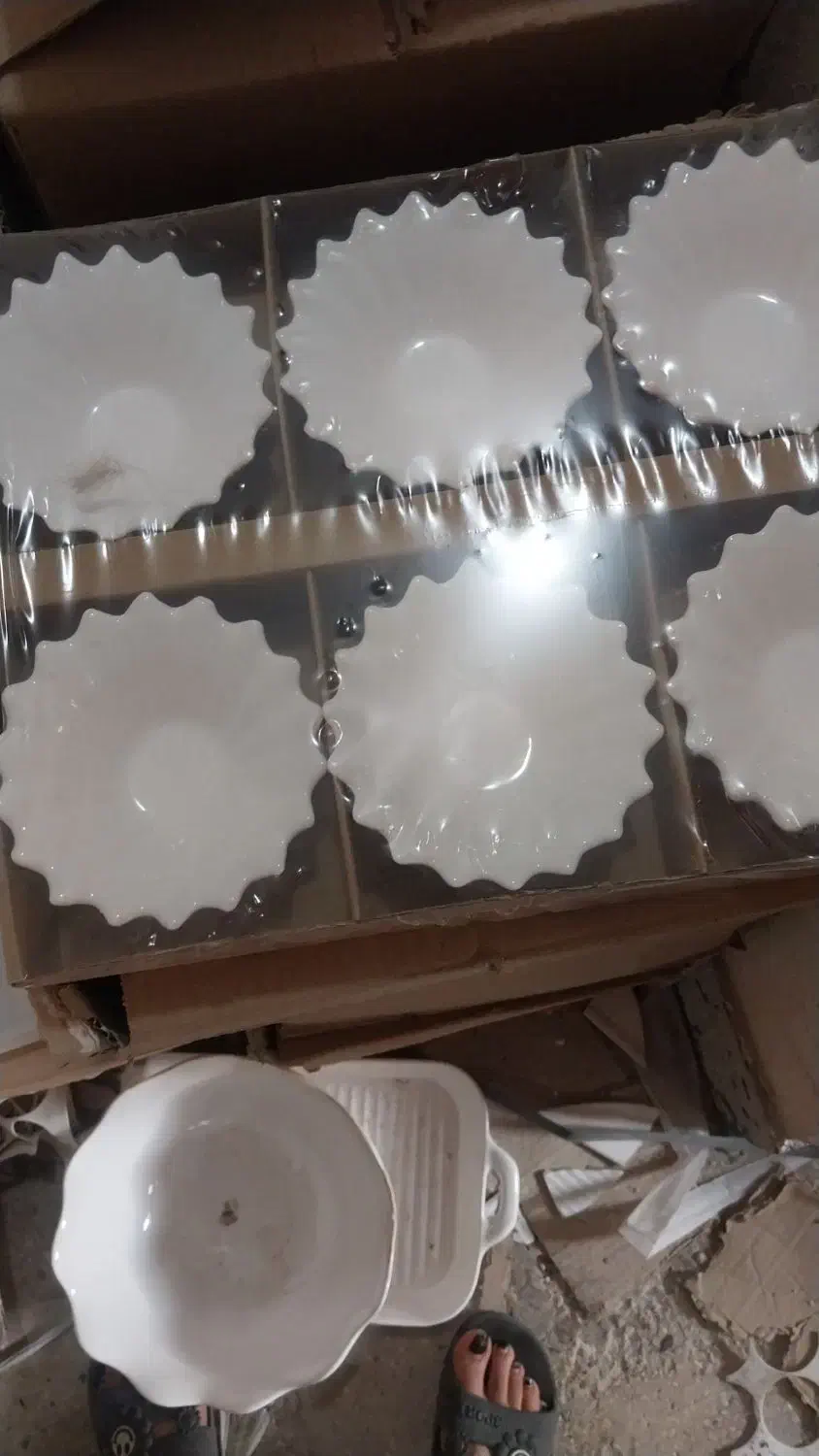 ظروف سرامیک  چینی چوبی|ظروف سرو و پذیرایی|آبادان, |دیوار