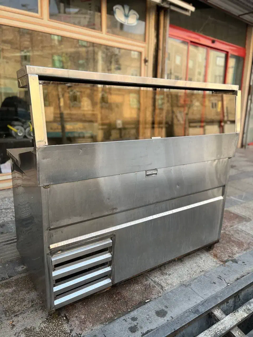 تاپینگ فریزری استیل درحد نو|کافیشاپ و رستوران|نسیمشهر, |دیوار