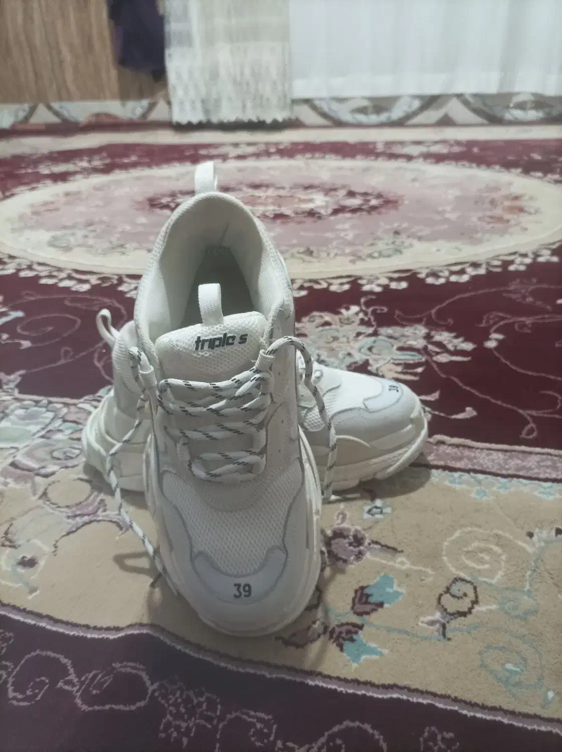 کفش نو بالانسیاگو سفید تک رنگ|کیف، کفش، کمربند|گنبد کاووس, |دیوار