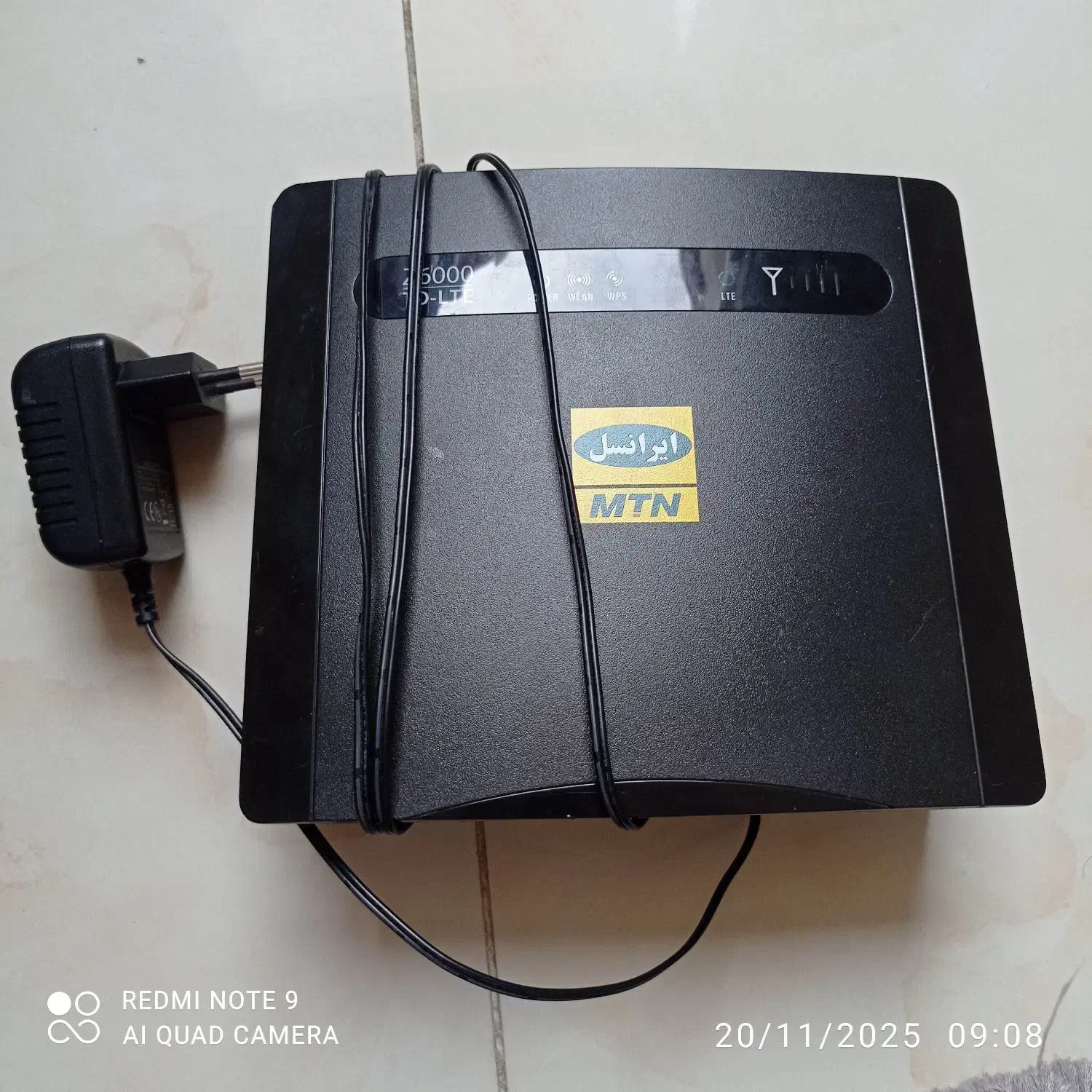 مودم ایرانسل Z6000. 1/640/000|مودم و تجهیزات شبکه|اندیشه, اندیشه فاز ۱|دیوار