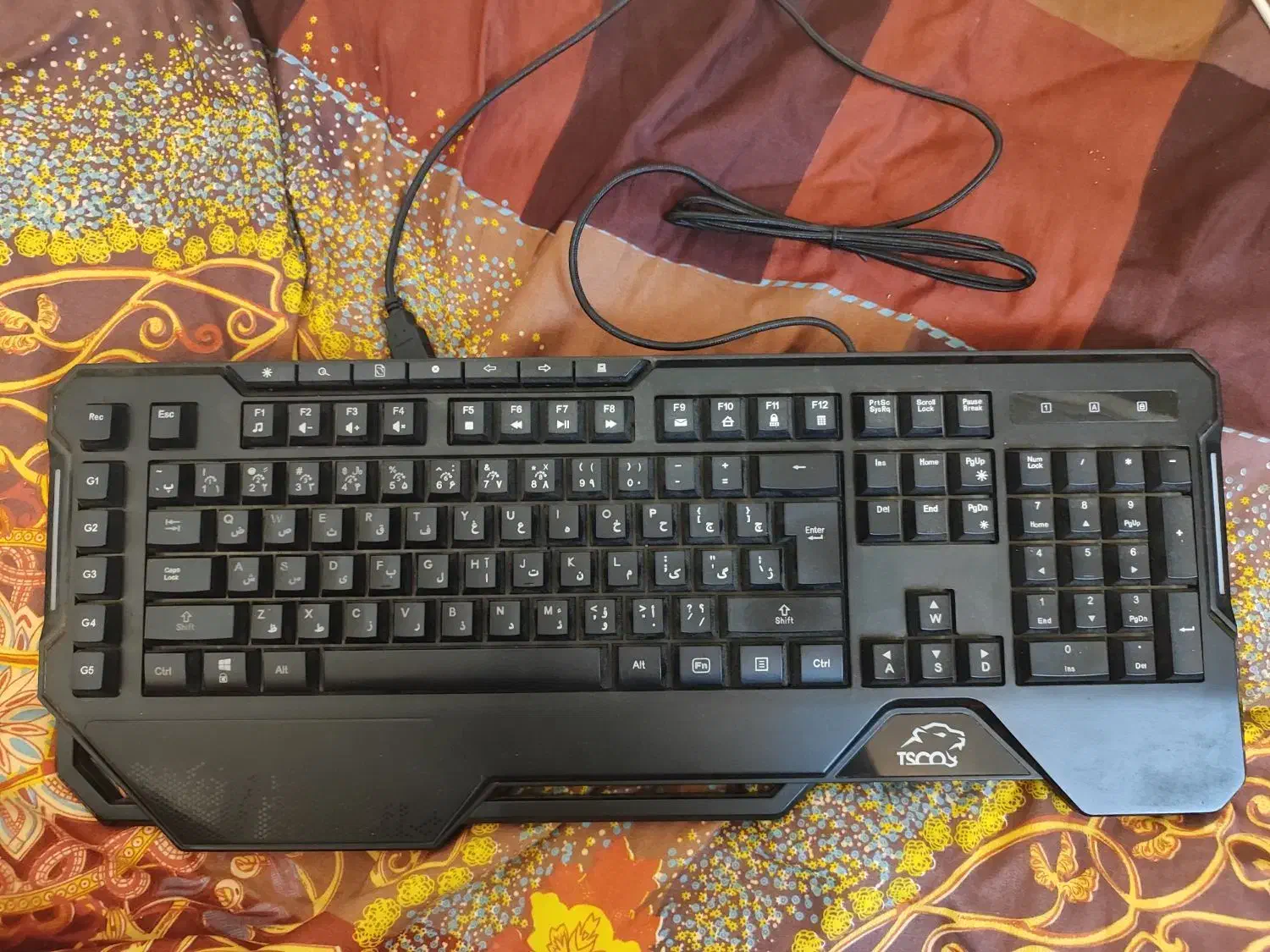 کیبورد تسکو rgb|قطعات و لوازم جانبی رایانه|مشهد, کوشش|دیوار