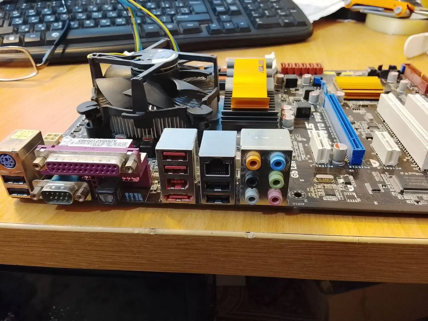 باندل اینتل E5400 با رم و مادربردAsus P5P43TD|قطعات و لوازم جانبی رایانه|محلات, |دیوار