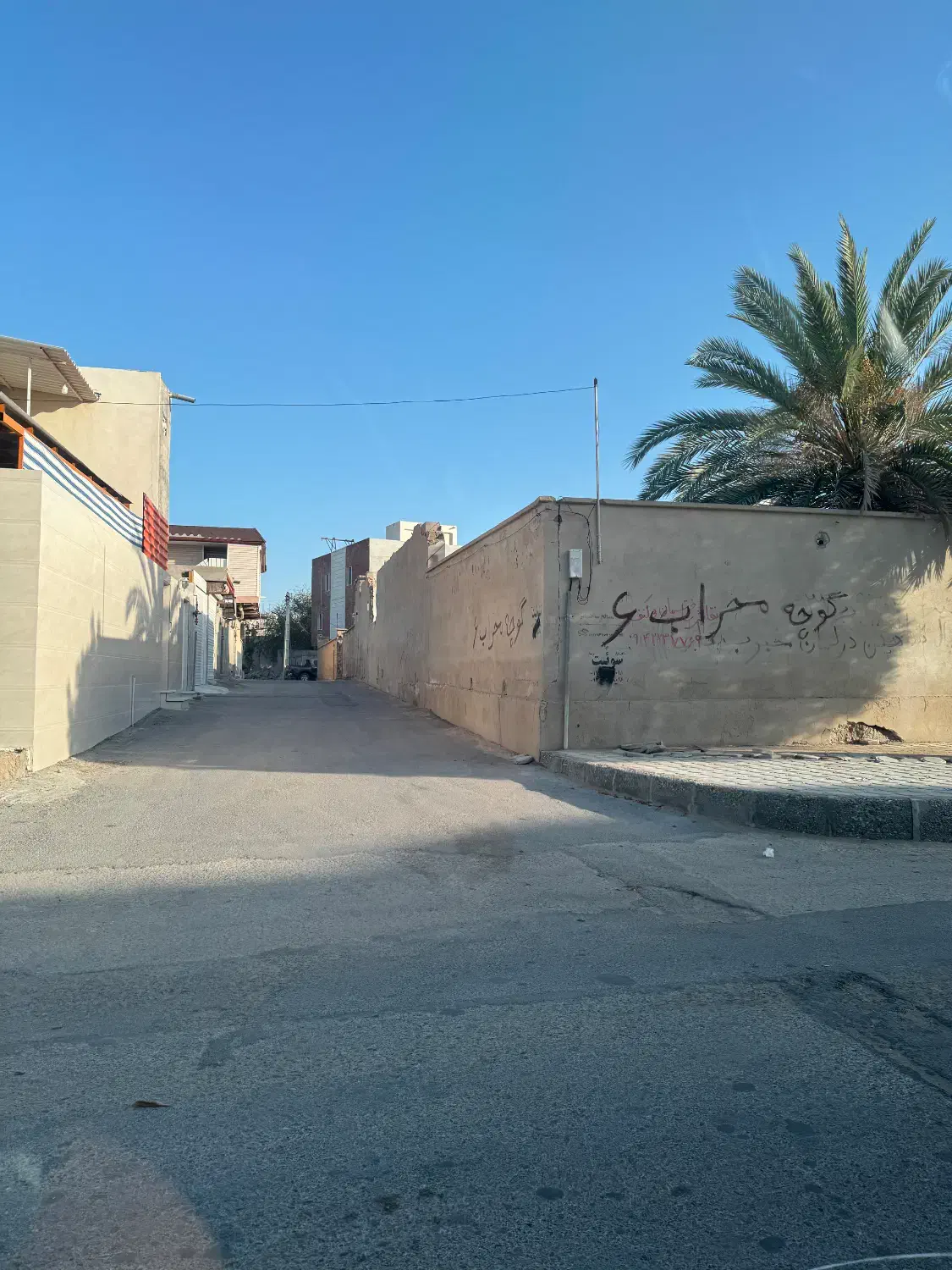 درگهان محله قبله زمین با دیوار آب و برق سند رسمی|فروش زمین و ملک کلنگی|درگهان, |دیوار