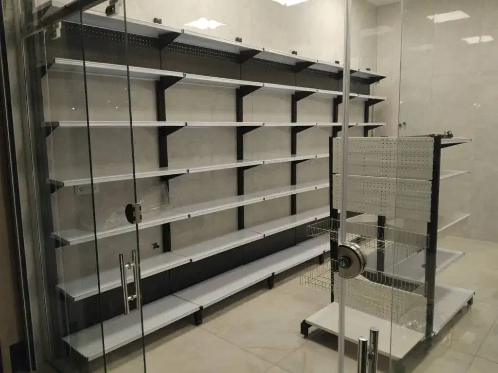 فلزو چوب فلز خالی قفسه بندی|فروشگاه و مغازه|شاهرود, |دیوار