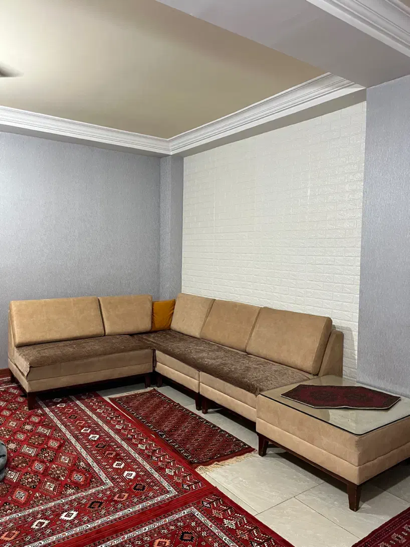 مبل ال با جلو مبلی|مبلمان خانگی و میز عسلی|گنبد کاووس, |دیوار