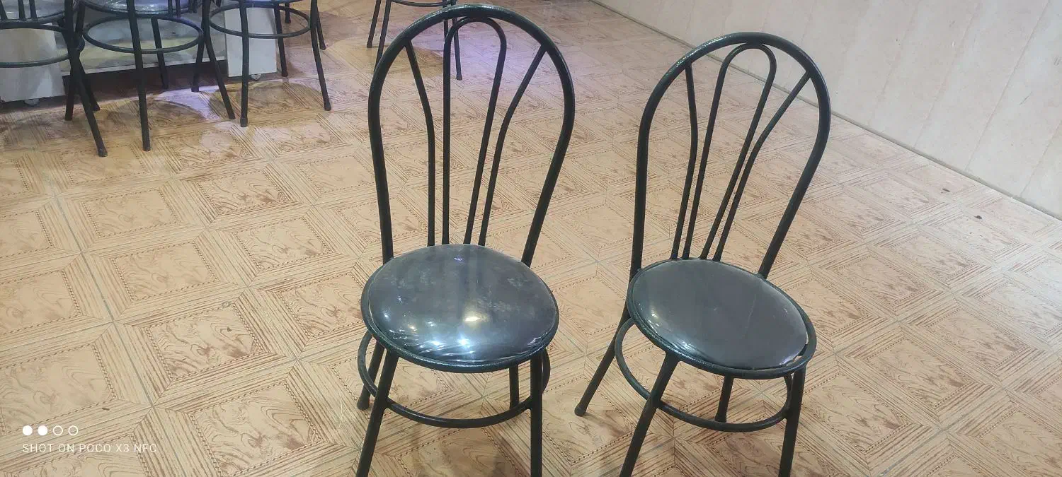 صندلی فلزی|میز و صندلی غذاخوری|فولادشهر, A4|دیوار