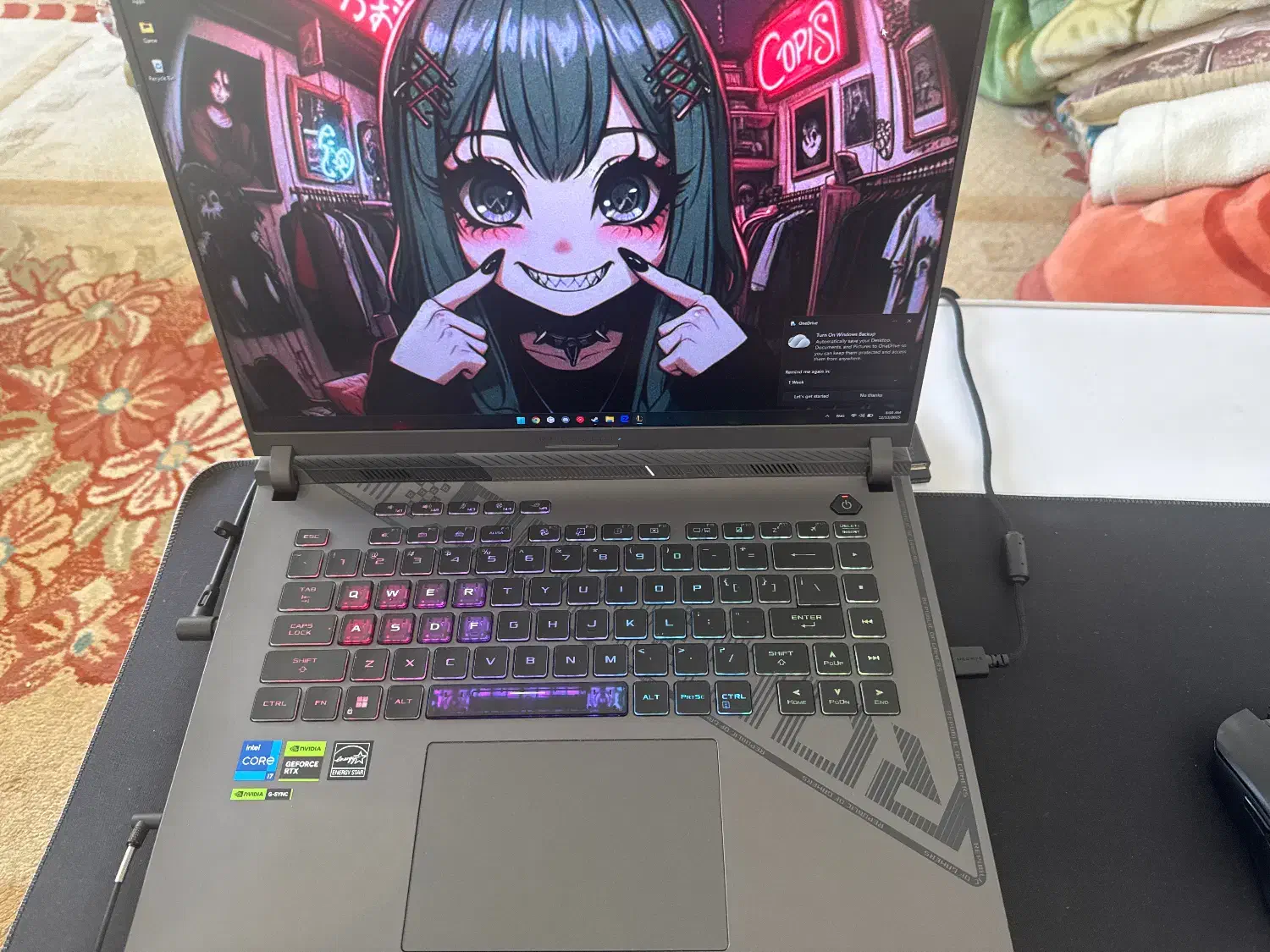 لپ تاپ گیمینگ G614JV|رایانه همراه|تهران, یوسفآباد|دیوار