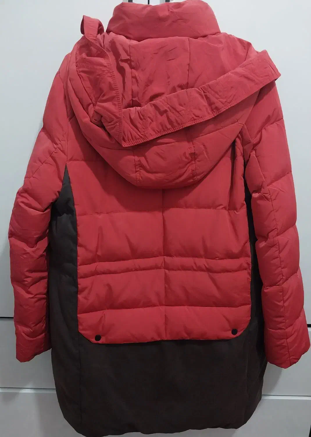 کاپشن پفی خارجی دو رنگ نارنجی و قهوه‌ای|لباس|گلبهار, شهر جدید گلبهار|دیوار