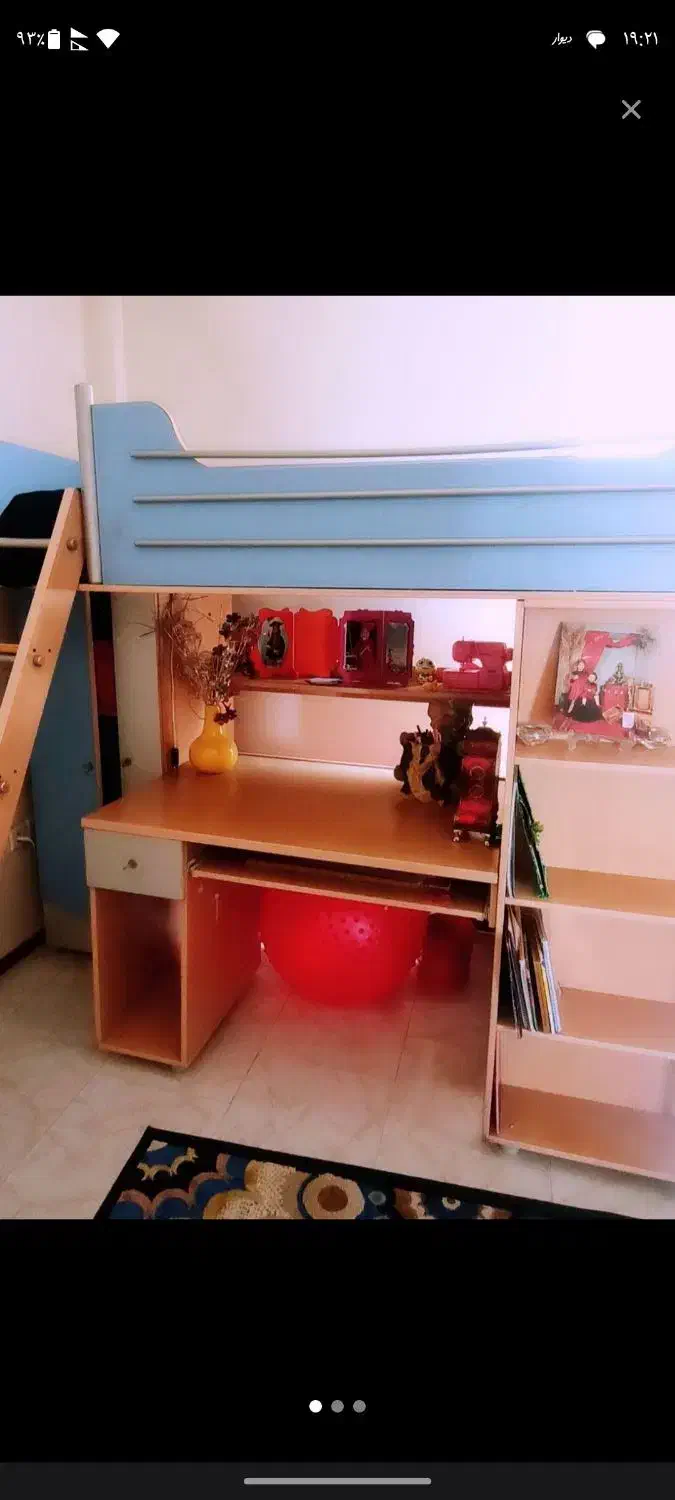 تخت نوجوان|تخت و سرویس خواب|رودهن, |دیوار