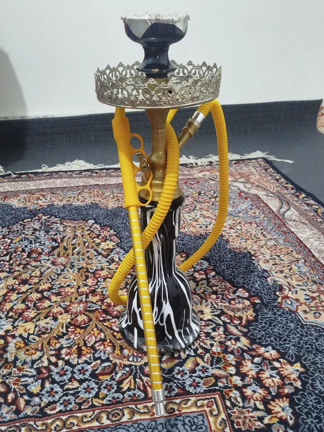 قلیان برنجی|کلکسیون و سرگرمی|صحنه, |دیوار
