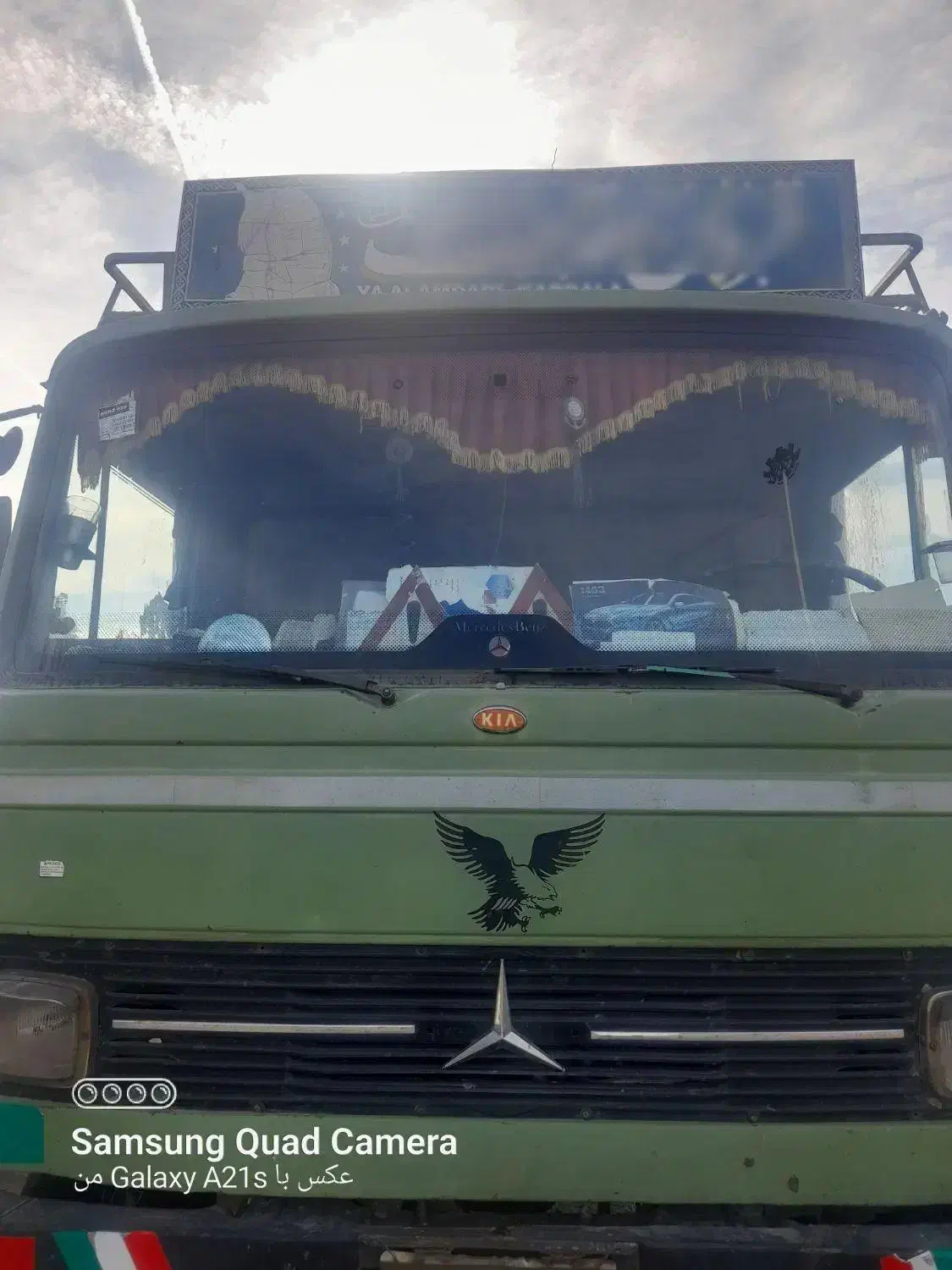 بنز خاور۶۰۸|خودرو سنگین|یزد, |دیوار