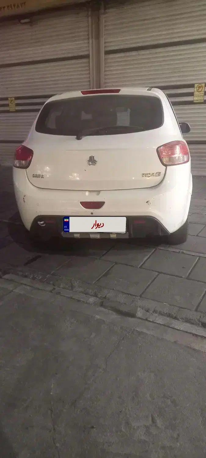 تیبا ۲ هاچبک سفید مدل ۹۵|خودرو سواری و وانت|تهران, یاخجی آباد|دیوار