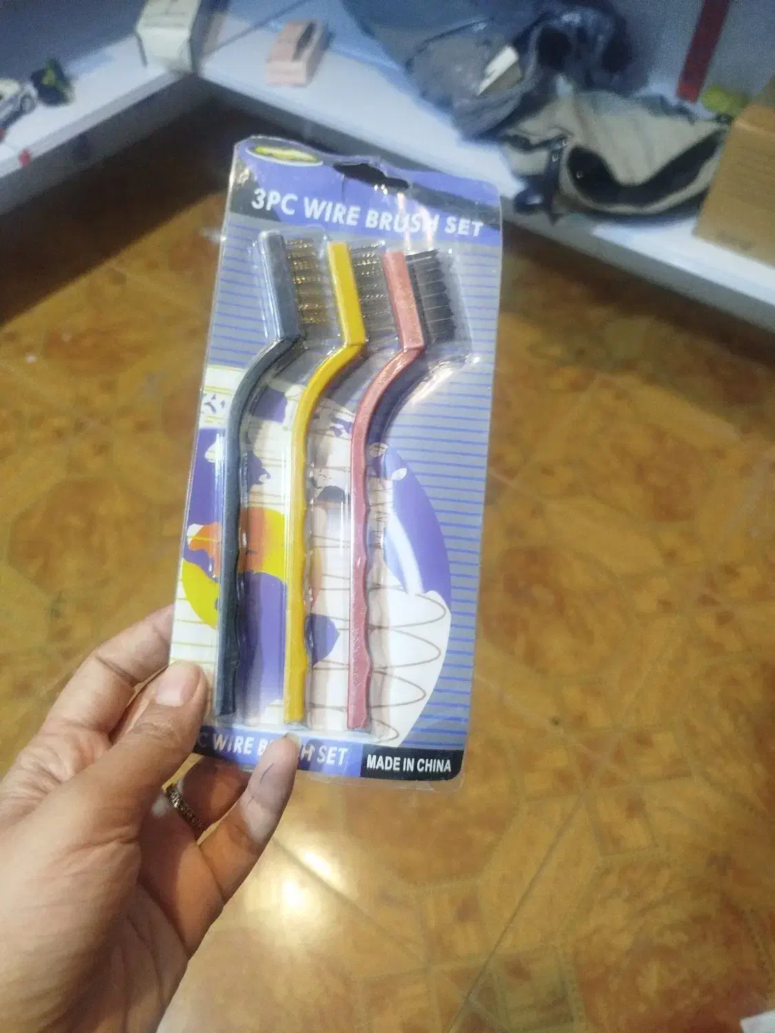 فرچه سیمی سه عددی جهت نظافت|لوازم نظافت|شیراز, مسلم|دیوار