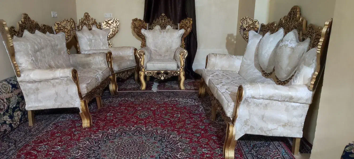 مبل سلطنتی|مبلمان خانگی و میز عسلی|زاهدان, |دیوار