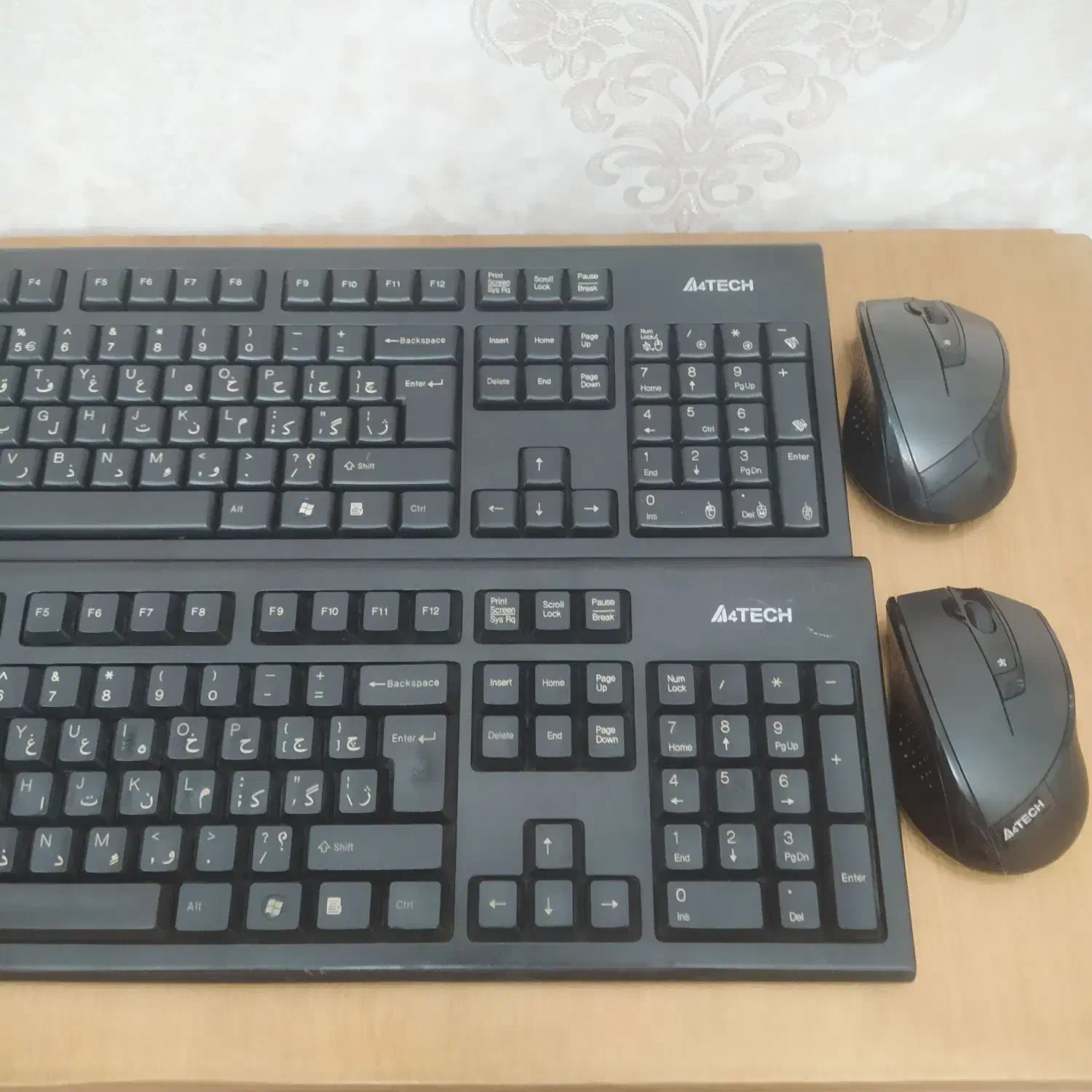 کیبورد و موس بی سیم ایفورتک|قطعات و لوازم جانبی رایانه|پرند, فاز ۲|دیوار