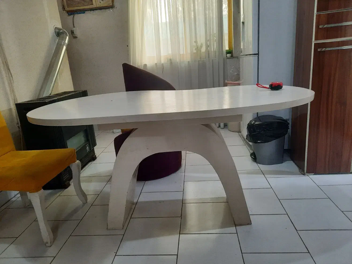 فروش میز نهارخوری و جلو مبلی به همراه صندلی|میز و صندلی غذاخوری|رشت, شالکو|دیوار