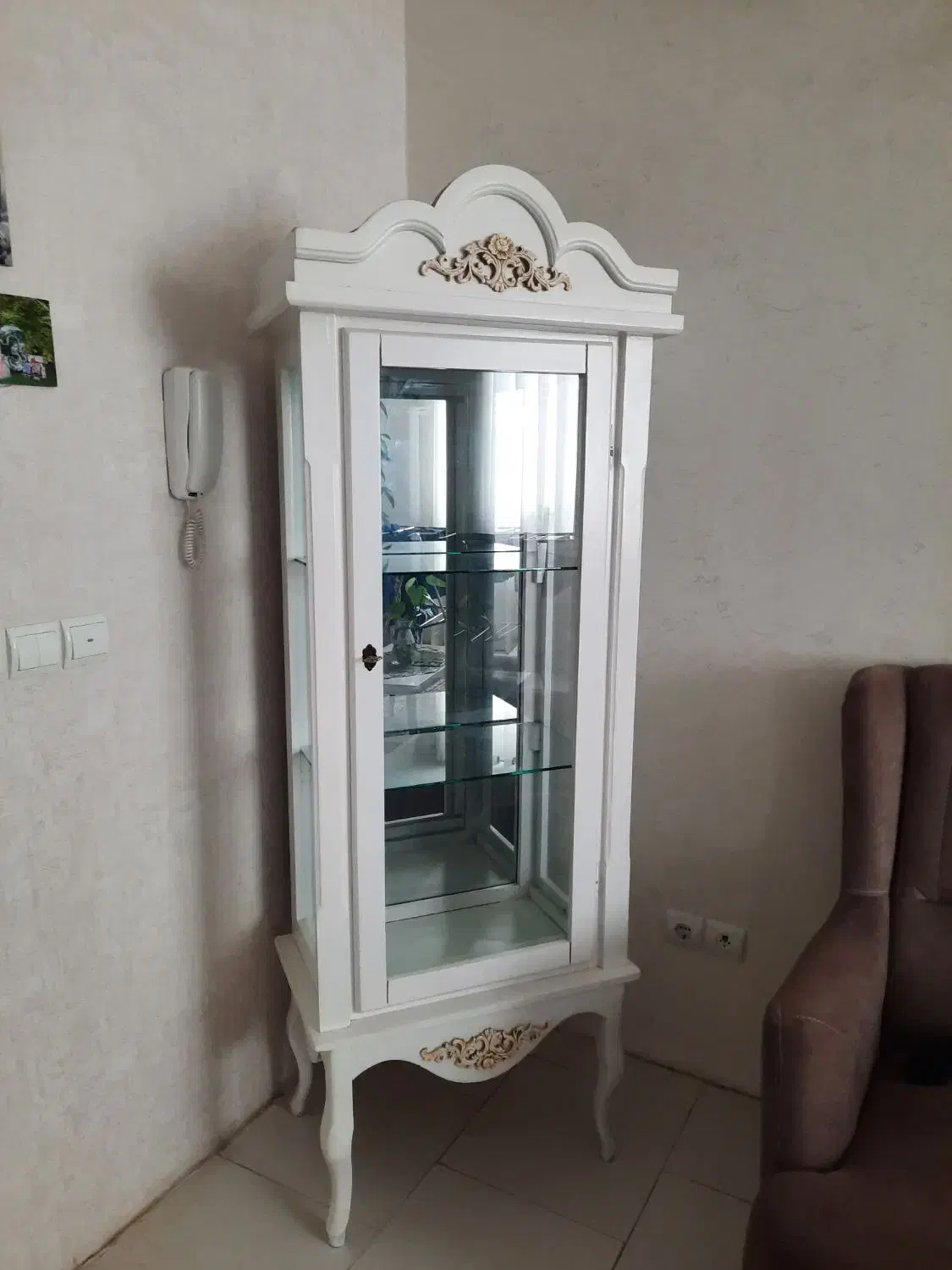 گنجه|بوفه، ویترین، کنسول|گلبهار, شهر جدید گلبهار|دیوار