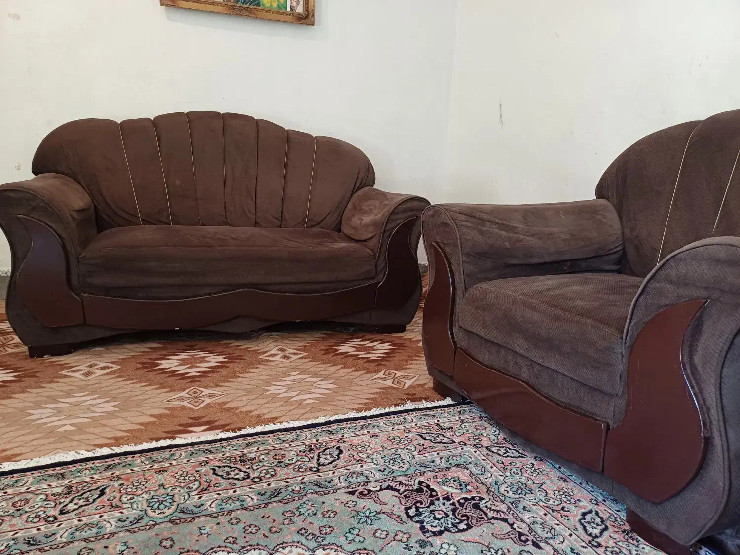 مبل ۷نفره|مبلمان خانگی و میز عسلی|مسجد سلیمان, |دیوار