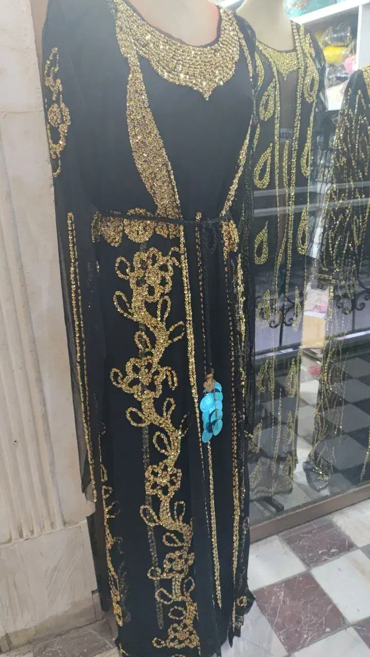 منجوق دوزی|لباس|سنندج, |دیوار