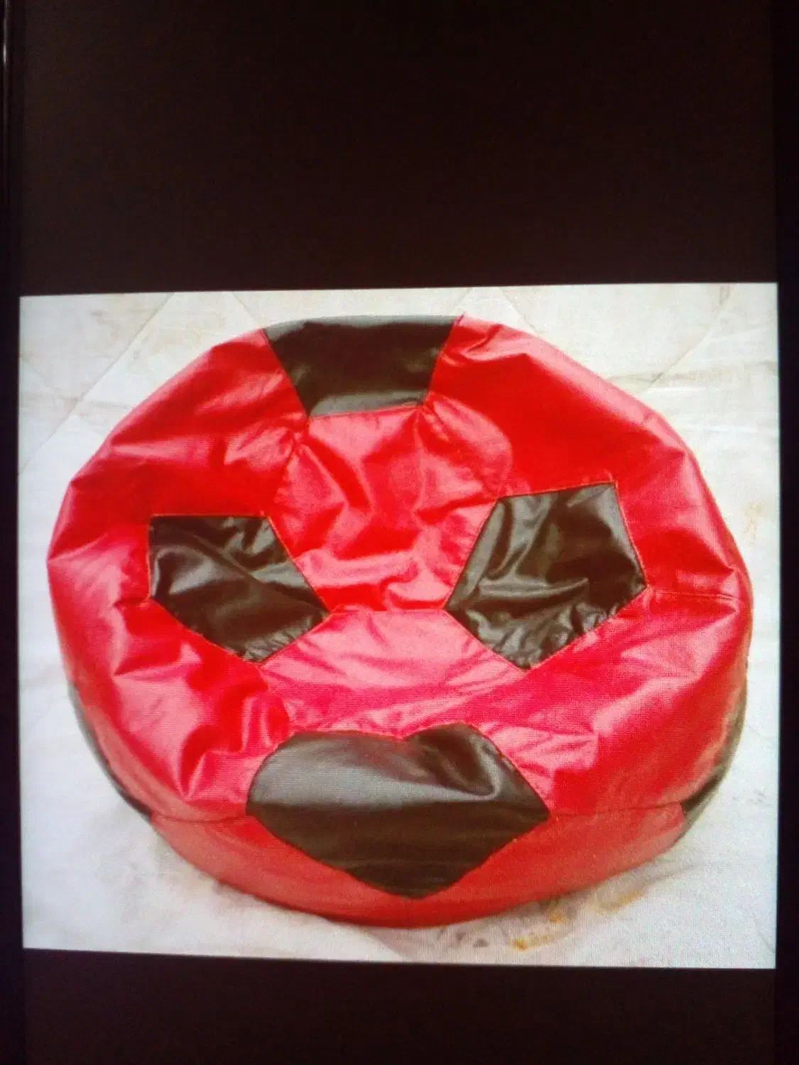 توپ شنی چرمی کاملا سالم درحد نو|تجهیزات ورزشی|خرمآباد (تنکابن), |دیوار