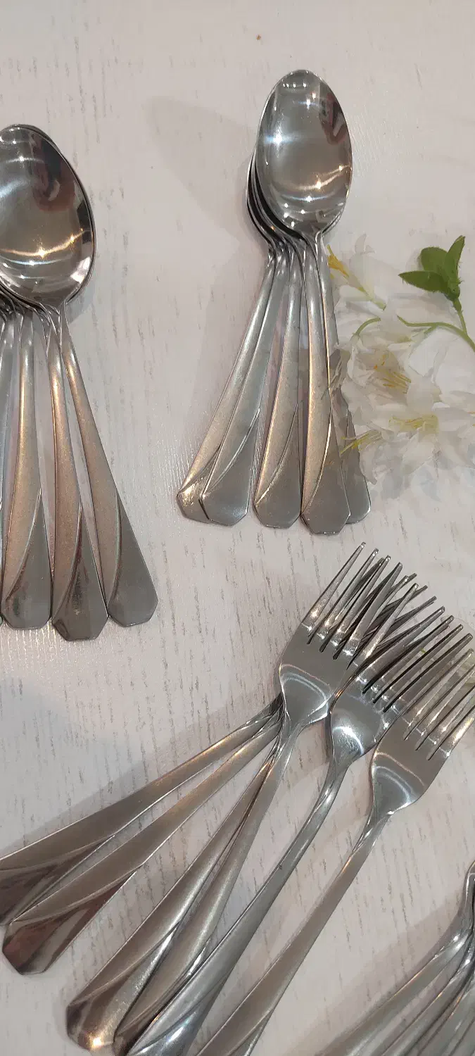 سرویس قاشق وچنگال|ظروف سرو و پذیرایی|کهریزک, |دیوار