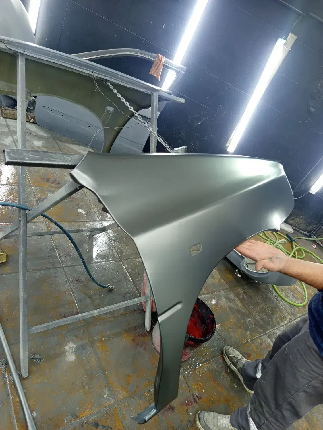 نقاشی ماشین قطعه ای 1900|خدمات موتور و ماشین|خرمآباد, |دیوار