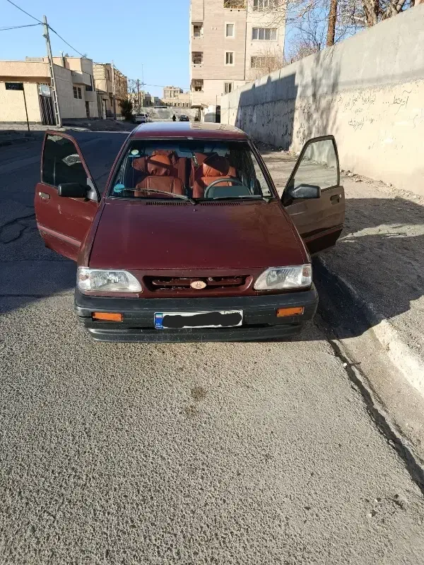 پراید هاچبک مدل ۸۴ رنگ عنابی|خودرو سواری و وانت|زاهدان, |دیوار