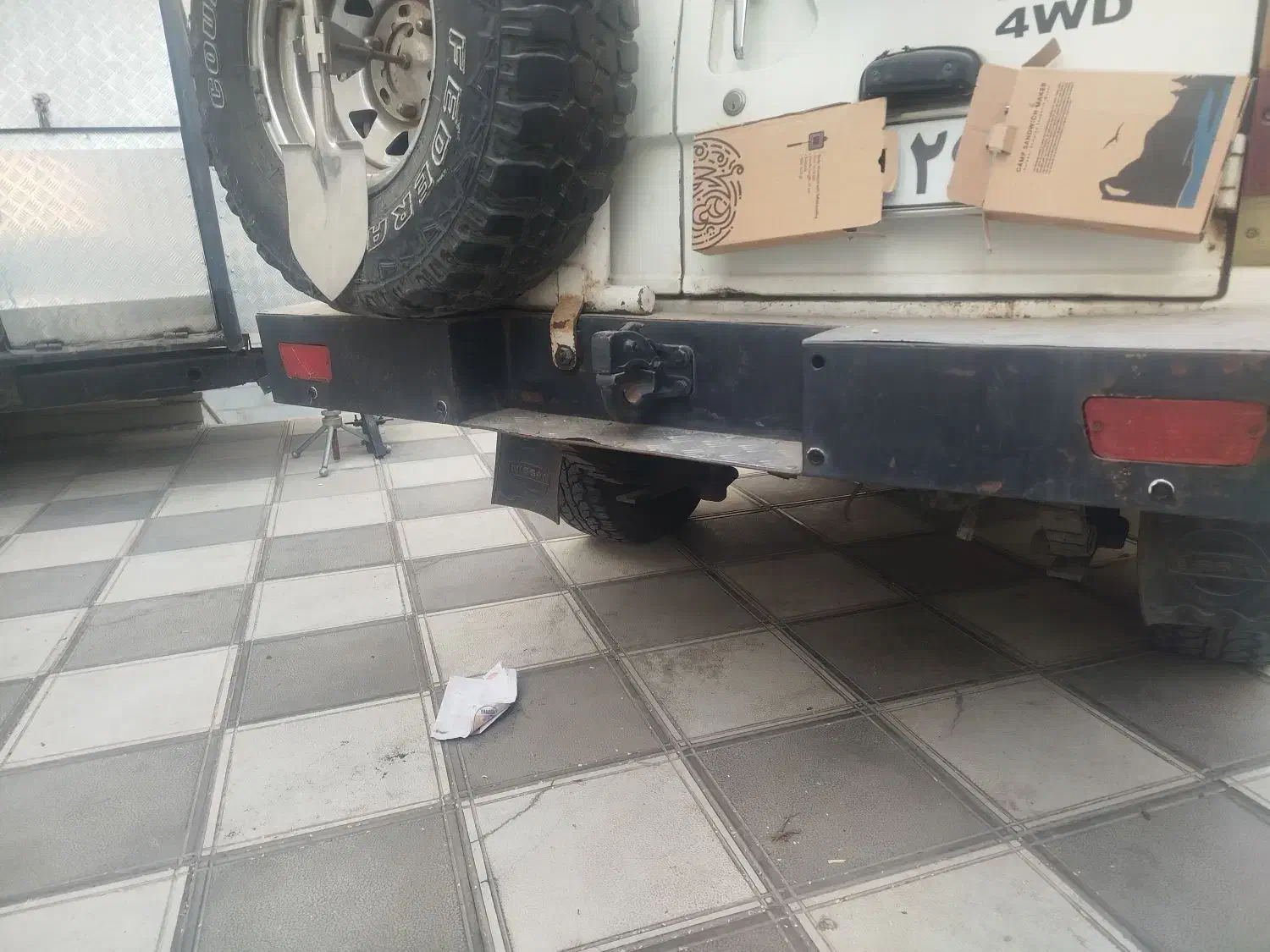 سپر جلو و عقب آفرودی باربند پاترول|قطعات یدکی و لوازم جانبی|اندیشه, اندیشه فاز ۳|دیوار