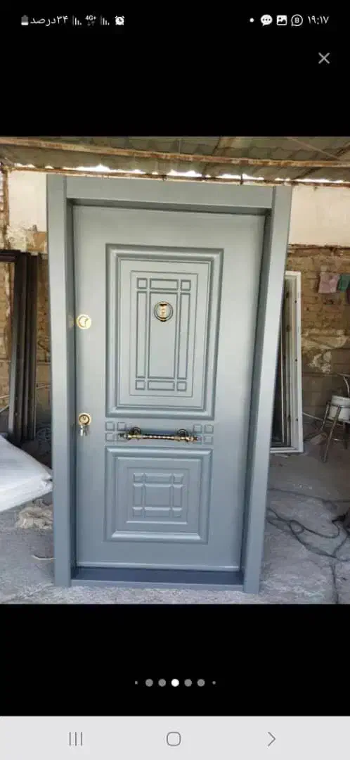 درب ضدسرقت باغی رویه فلز|مصالح و تجهیزات ساختمان|قدس, شهرقدس|دیوار