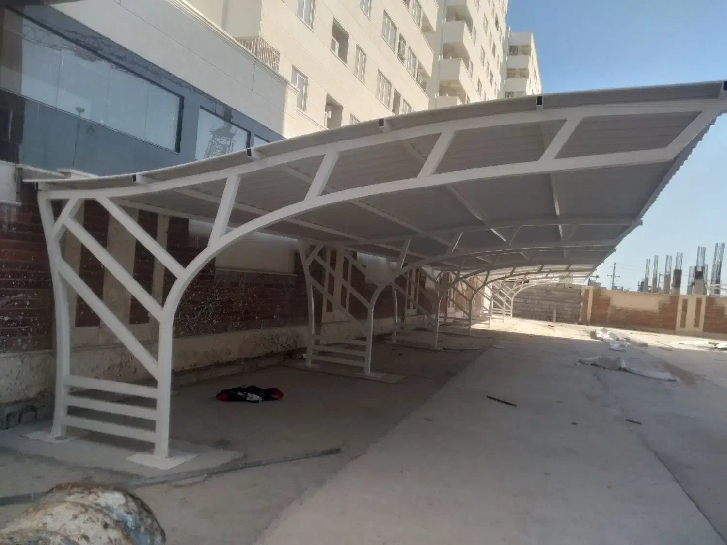 جوشکاری سایبان سقف سوله ساندویچ پنل|خدمات پیشه و مهارت|میناب, |دیوار