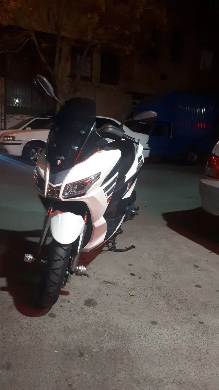 موتور اپریلیا ایتالیایی ۱۶۰|موتورسیکلت|قم, علی آباد سعدگان|دیوار