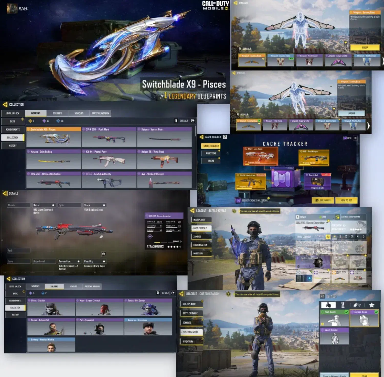 اکانت کالاف اس ام جی لجند وجت پک لجند فقط  900|کنسول، بازی ویدئویی و آنلاین|بابل, |دیوار