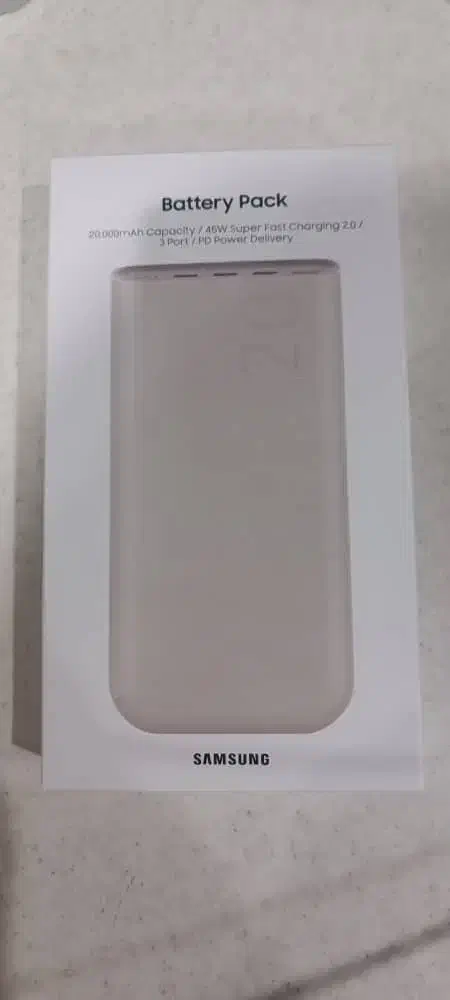 پاور بانک ۲۰۰۰۰ سامسونگ پلمپ|لوازم جانبی موبایل و تبلت|تهران, ایوانک|دیوار