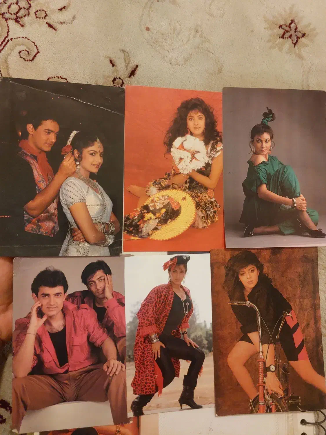 عکس کارت پستال هنرپیشگان هندی قدیمی نوستالژی|کلکسیون و سرگرمی|تهران, فلسطین (میدان انقلاب)|دیوار