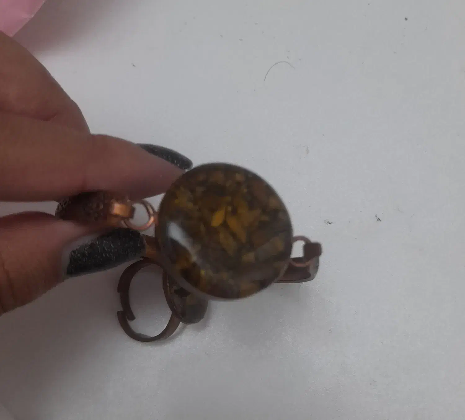 دستبند و انگشتر ست تمام مس نو|بدلیجات|مشهد, هنرستان|دیوار