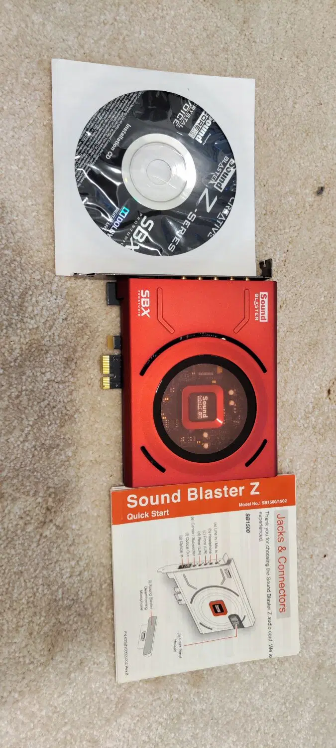 کارت صدا Creative Sound Blaster Z|قطعات و لوازم جانبی رایانه|تهران, ابوذر|دیوار