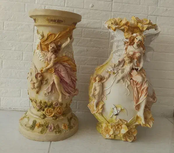 گلدان و پایه تزیینی بسیار شیک|مجسمه، تندیس، ماکت|ایلام, |دیوار