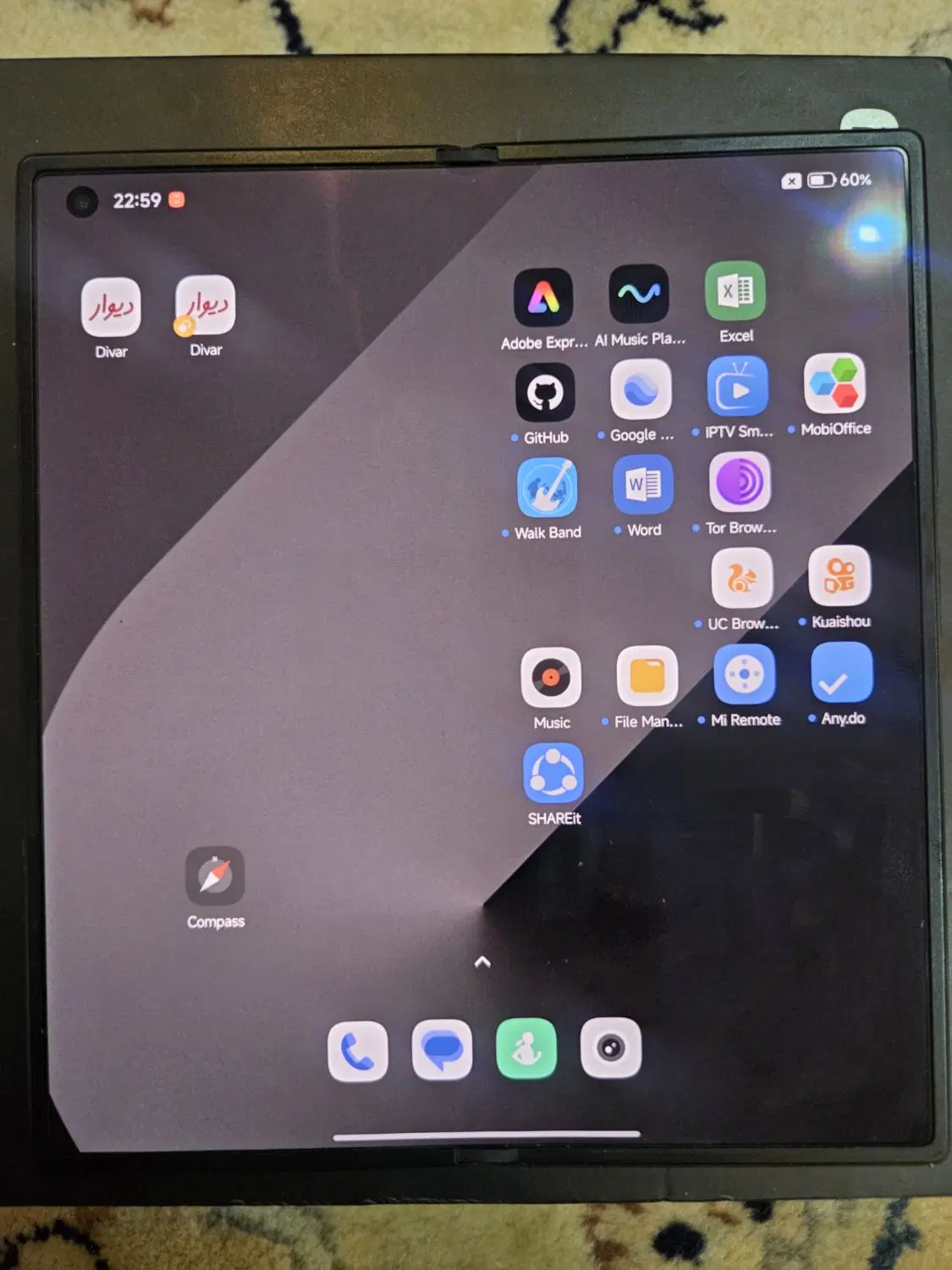 Mi Mix Fold 3 دوسیم ۵۱۲گیگ رام ۱۶ رجیستر شده|موبایل|تهران, دبستان|دیوار