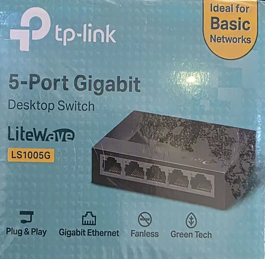 سویچ یا هاب شبکه 5 پورت|مودم و تجهیزات شبکه|نیشابور, شهرک بهداری|دیوار