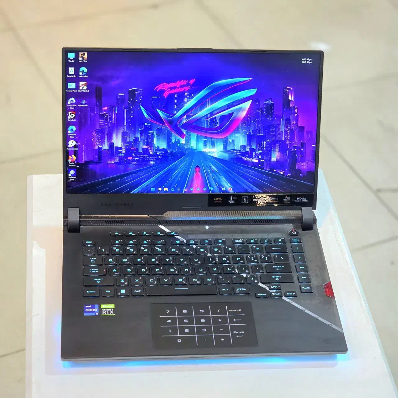 لپتاپ گیمینگ ASUS ROG Strix G533ZW قدرتمند حرفه ای|رایانه همراه|شیراز, ملاصدرا|دیوار