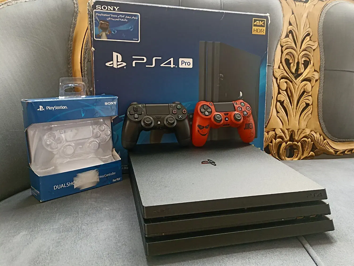 پی اس فور پرو دو دسته کپی خور در حد اکبند|کنسول، بازی ویدئویی و آنلاین|شهریار, کهنز|دیوار