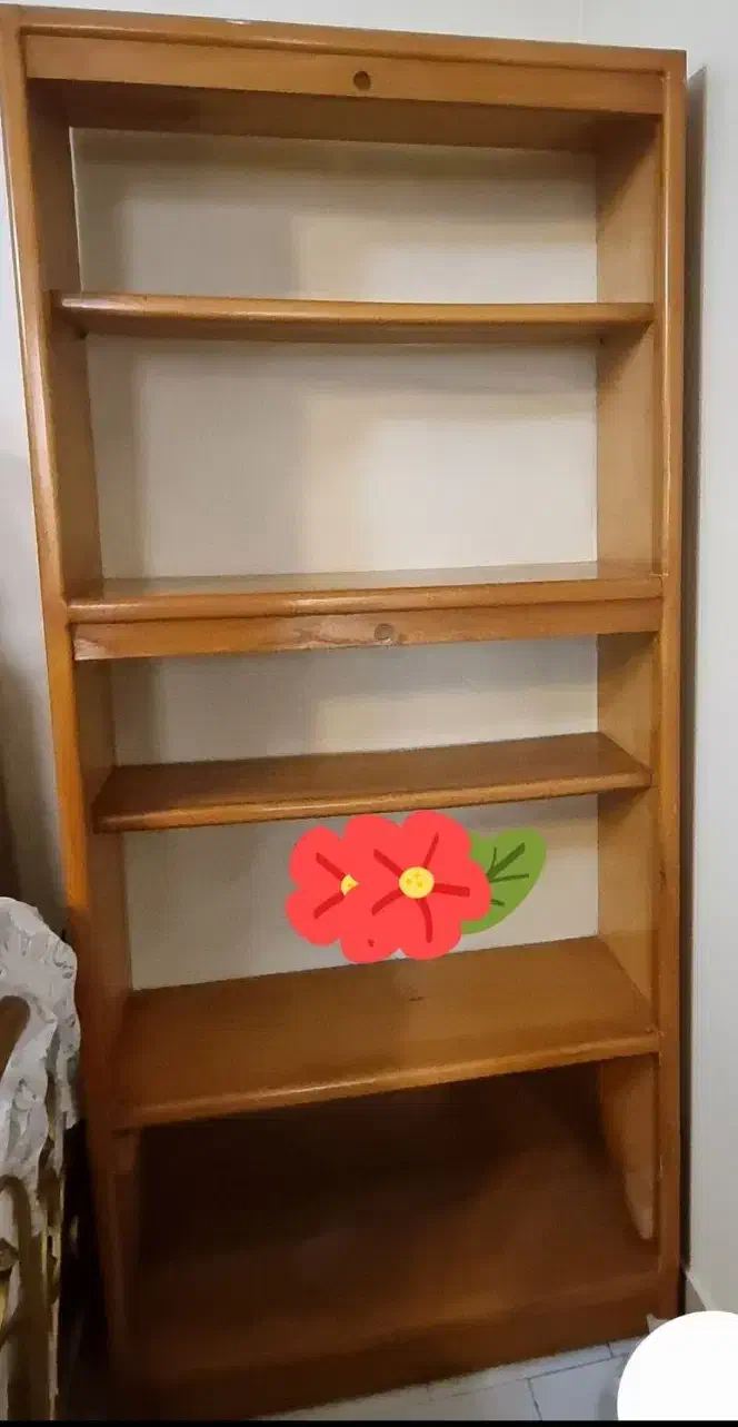 کتابخانه قهوه ای روشن ۲متردر ۹۰وعمق ۳۵|کتابخانه، شلف، قفسه‌های دیواری|تهران, امیرآباد|دیوار