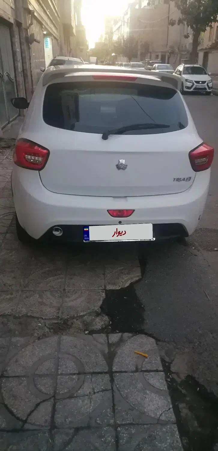 تیبا 2 سفید|خودرو سواری و وانت|خرم‌آباد (تنکابن), |دیوار