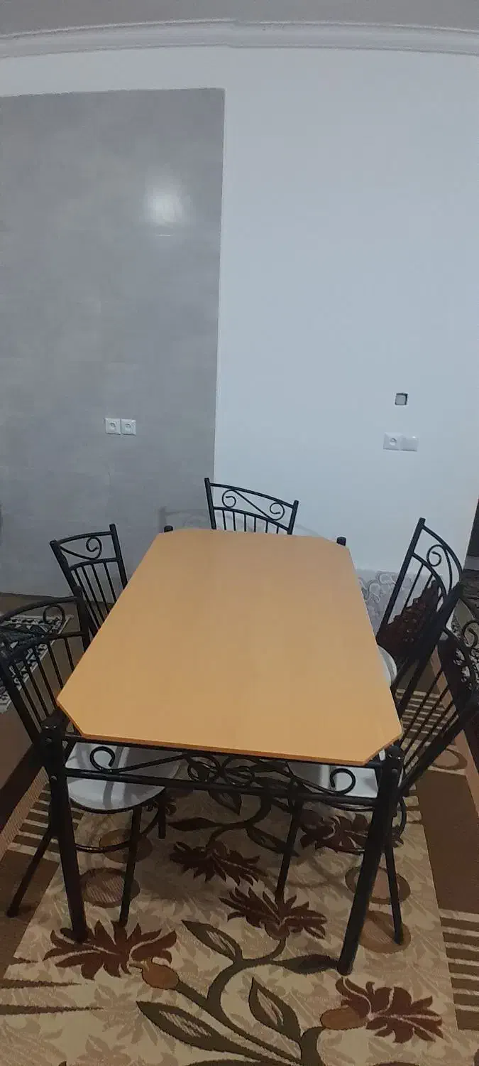 میز ناهارخوری ۶ نفره|میز و صندلی غذاخوری|بابل, |دیوار